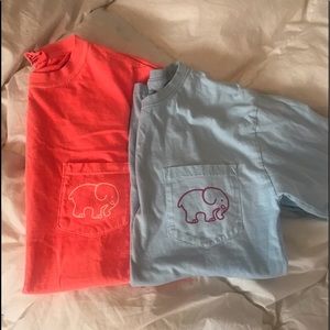 2 MEDIUM IVORY ELLA SHIRTS